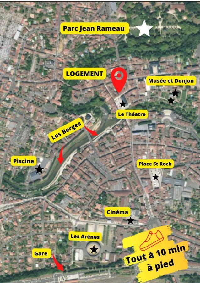 Apartament Le Wlerick 4 - Hyper Centre - Au Calme - Wifi Mont-de-Marsan Zewnętrze zdjęcie